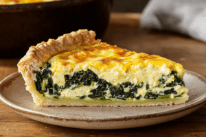 Spinach & Cheese Quiche Recipe 3 Spinach & Cheese Quiche