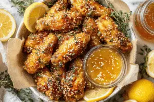 lemon pepper wings with honey recipe