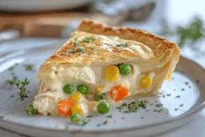 Chicken Pot Pie with Flaky Crust