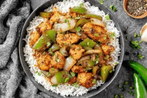 delicious black pepper chicken