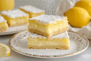 serving suggestions for lemon bars