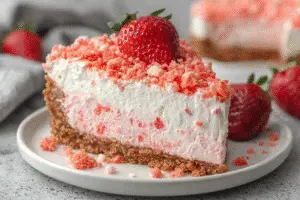 Strawberry Crunch Cheesecake