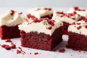 easy red velvet brownies