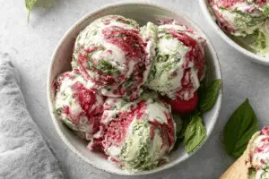 roasted strawberries ice cream