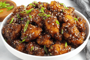 Honey Sesame Chicken Recipe 3 Honey Sesame Chicken
