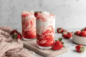 Korean Strawberry Milk