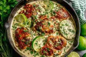 Coconut Lime Chicken Skillet