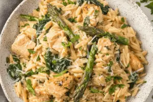 One Pot Chicken Orzo