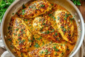 delicious garlic butter chicken