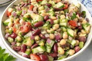 best results Mediterranean bean salad
