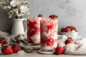 delicious Korean strawberry milk