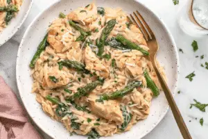 Delicious One Pot Chicken Orzo