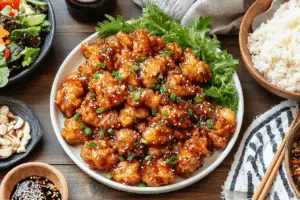 delicious orange chicken