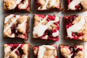 best cranberry crumble bars