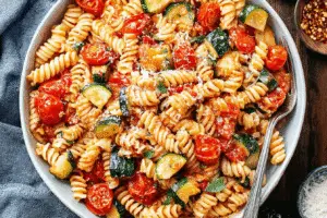 healthy pasta dish