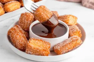 crispy air fryer churro bites