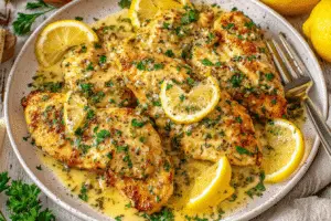 homemade lemon chicken