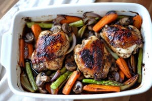 Top 10 Quick & Easy Summer Meals Ready in 30 Minutes 2 Balsamic Chicken With Roasted Veggies Recipe
