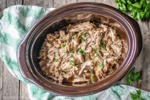 Slow Cooker Chicken Shawarma