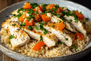 Lemon Herb Chicken With Quinoa Recipe 3 Lemon Herb Chicken With Quinoa
