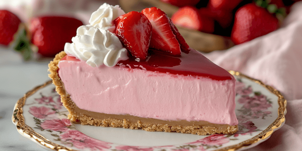 Home 9 No-Bake Strawberry Cheesecake Recipe