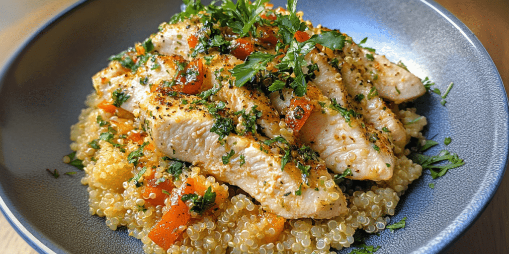 Home 10 Lemon Herb Chicken With Quinoa Recipe
