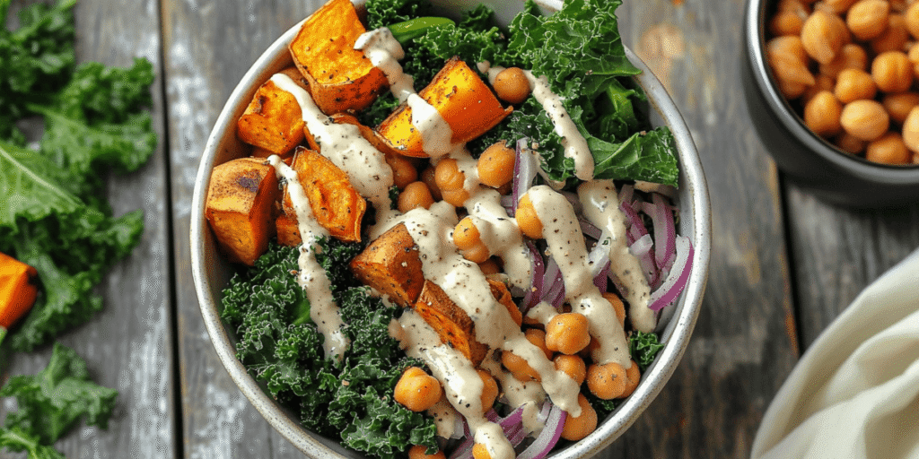 Buddha Bowl With Tahini Dressing Recipe