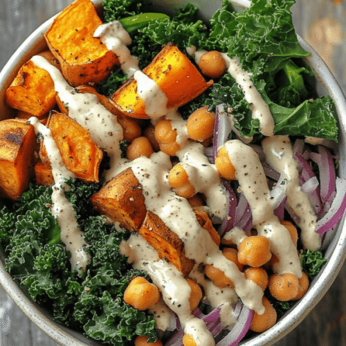 Buddha Bowl With Tahini Dressing 6 Buddha Bowl With Tahini Dressing Recipe