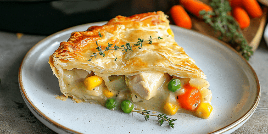 Chicken Pot Pie with Flaky Crust Recipe