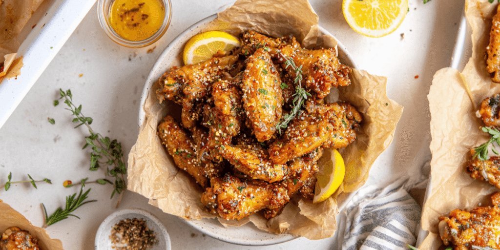 Lemon Pepper Wings With Honey Recipe