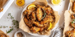 Lemon Pepper Wings With Honey Recipe
