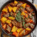 Easy Homemade Beef Stew Recipe
