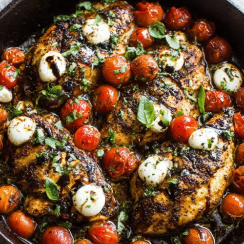 One Pan Balsamic Chicken Recipe 6 One Pan Balsamic Chicken Recipe
