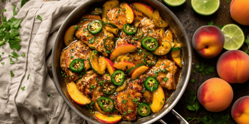 Jalapeño Peach Chicken Recipe
