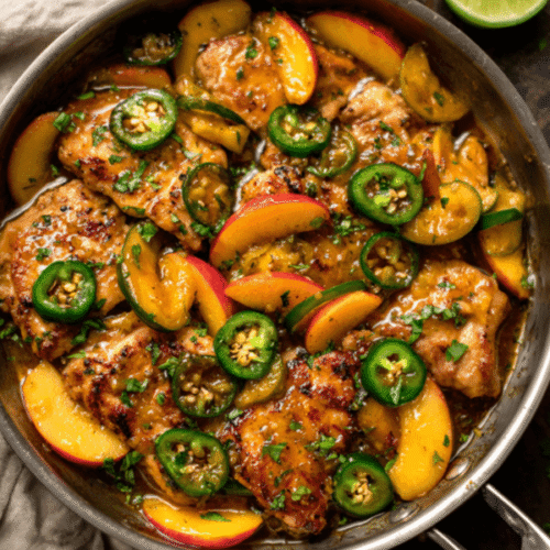 Jalapeño Peach Chicken Recipe 6 Jalapeño Peach Chicken Recipe