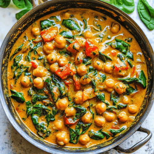 Chickpea & Spinach Coconut Curry Recipe 5 Chickpea & Spinach Coconut Curry Recipe