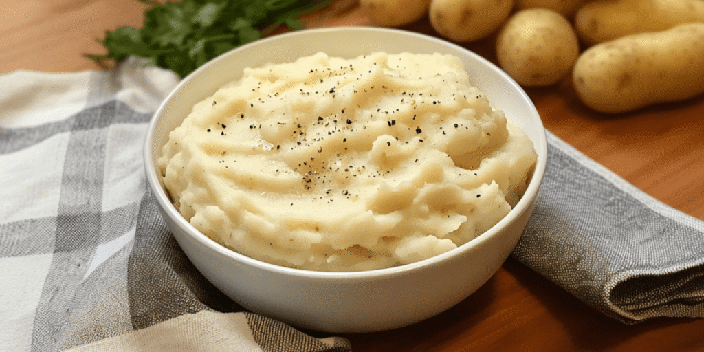 Creamy Garlic Mashed Potatoes Recipe