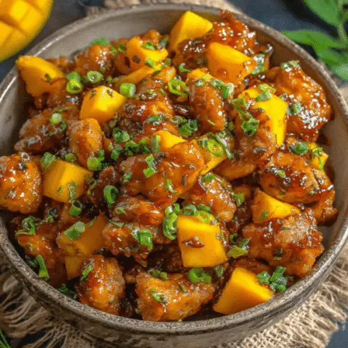Chinese Style Mango Chicken Stir Fry 6 Chinese Style Mango Chicken Stir Fry Recipe