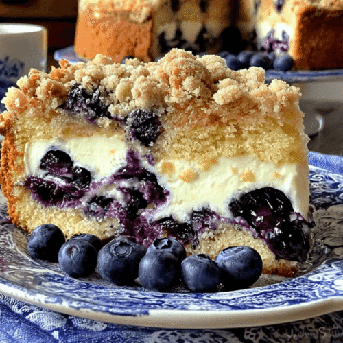 Blueberry Cream Cheese Crumb Cake 5 Blueberry Cream Cheese Crumb Cake Recipe