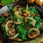Spinach With Caramelized Onions Recipe