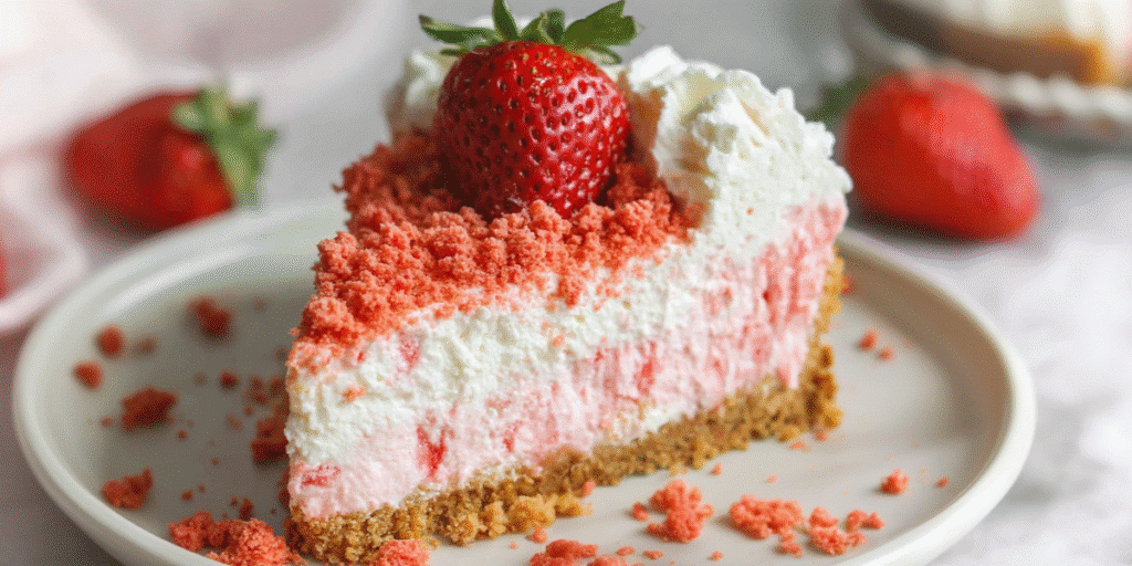Strawberry Crunch Cheesecake Recipe
