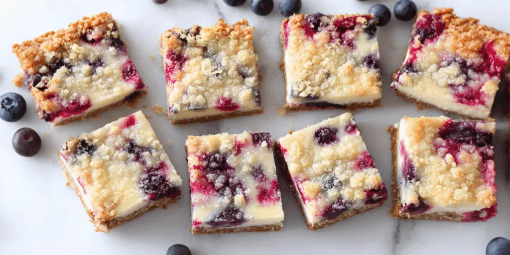 Blueberry Cream Cheese Bars Recipe