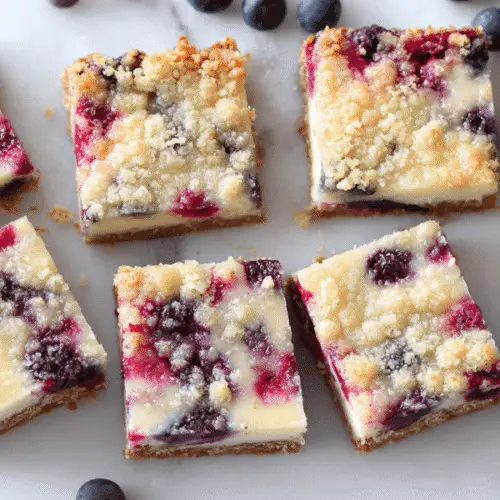 Blueberry Cream Cheese Bars Recipe