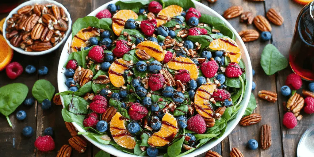 Berry Spinach Salad Recipe