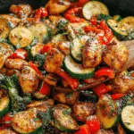 One Pot Cajun Chicken and Veggie Skillet Recipe