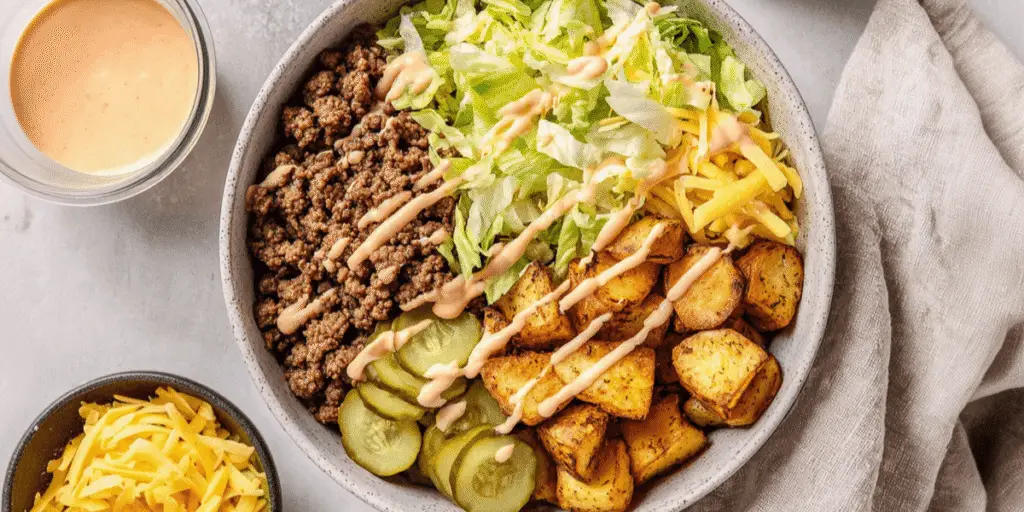 Burger Bowls Recipe