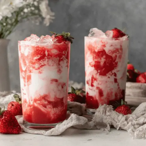 Korean Strawberry Milk Recipe
