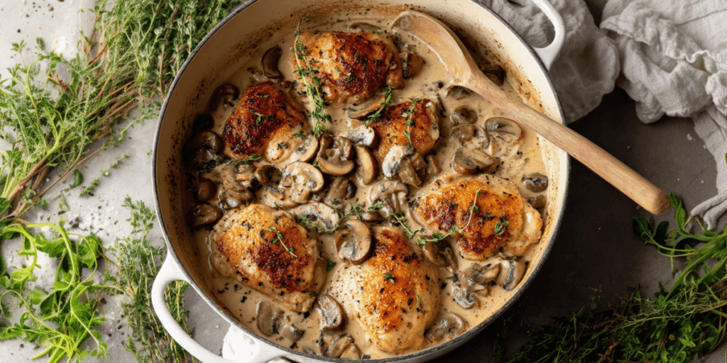 Mushroom Chicken Recipe