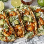 Cilantro Lime Shrimp Tacos With Creamy Slaw Recipe
