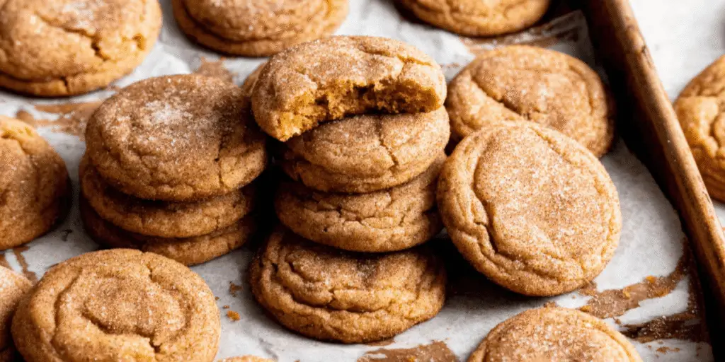 Home 7 Pumpkin Snickerdoodle Cookies Recipe